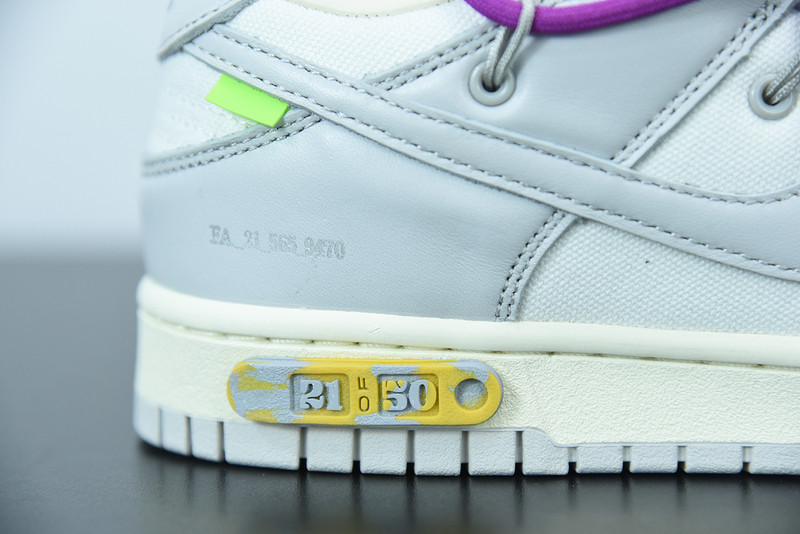 of x dunk low “21 of 50” dm1602-100