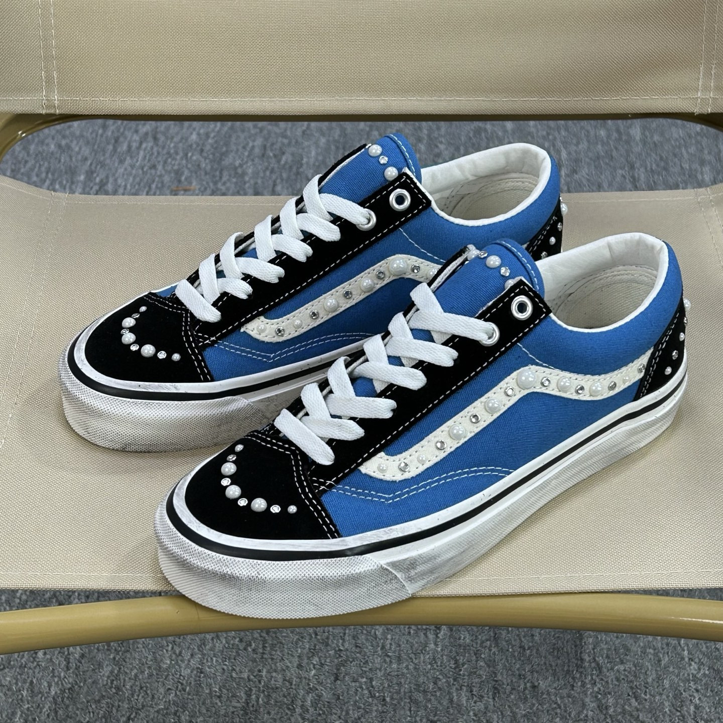 Vans LX Old Skool 36 Pearlized Pack Black Navy