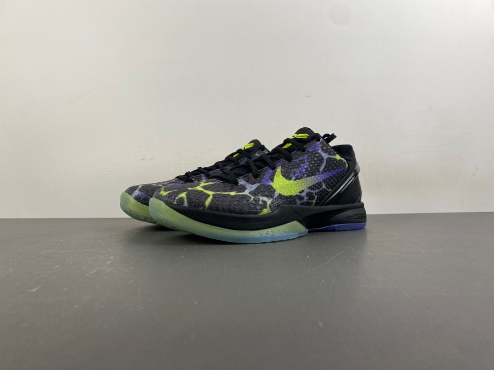 nike Kobe 6 Protro Coals Black / Venom Green IO6261-001