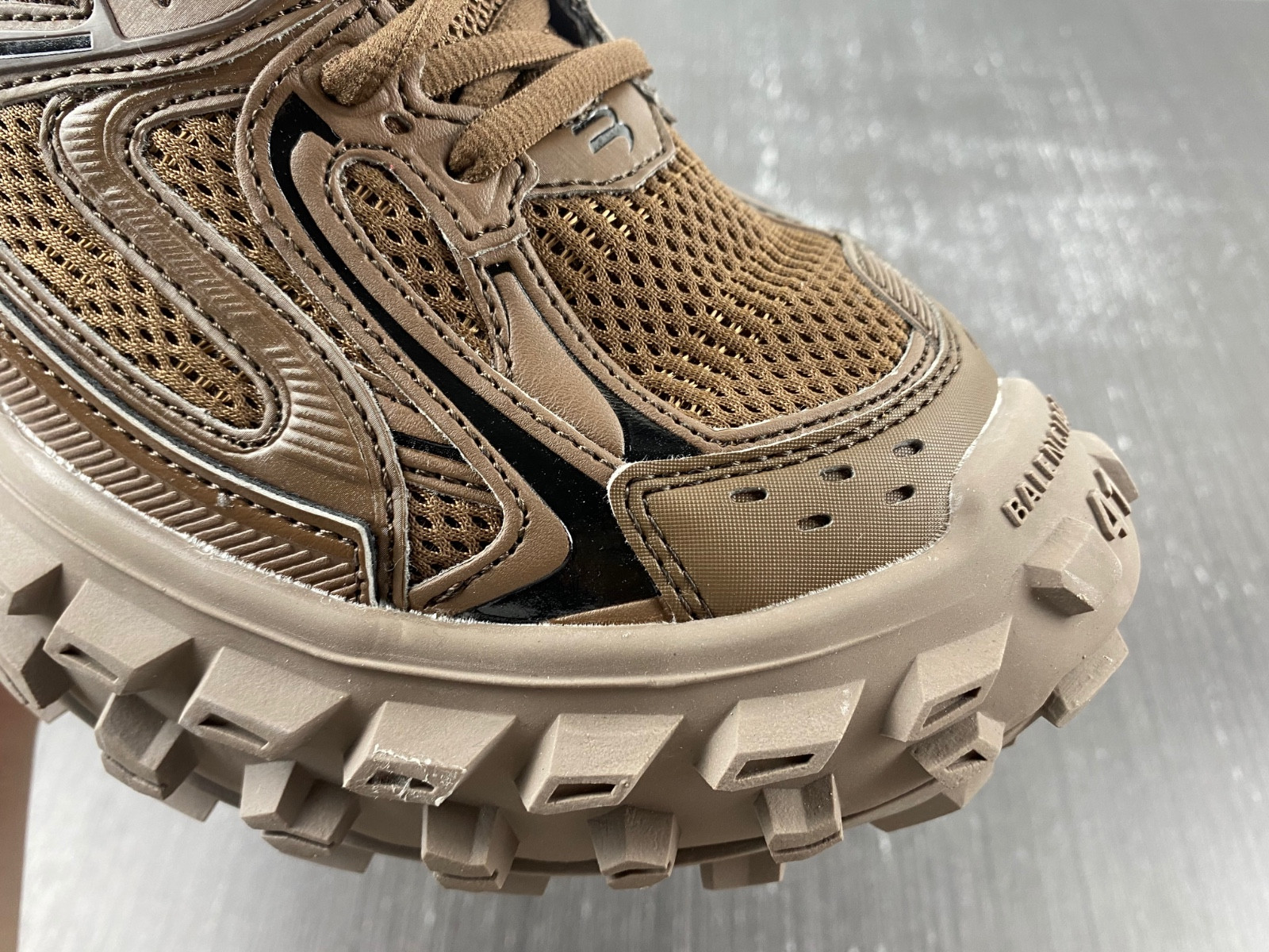 bc defender rubber platform sneakers