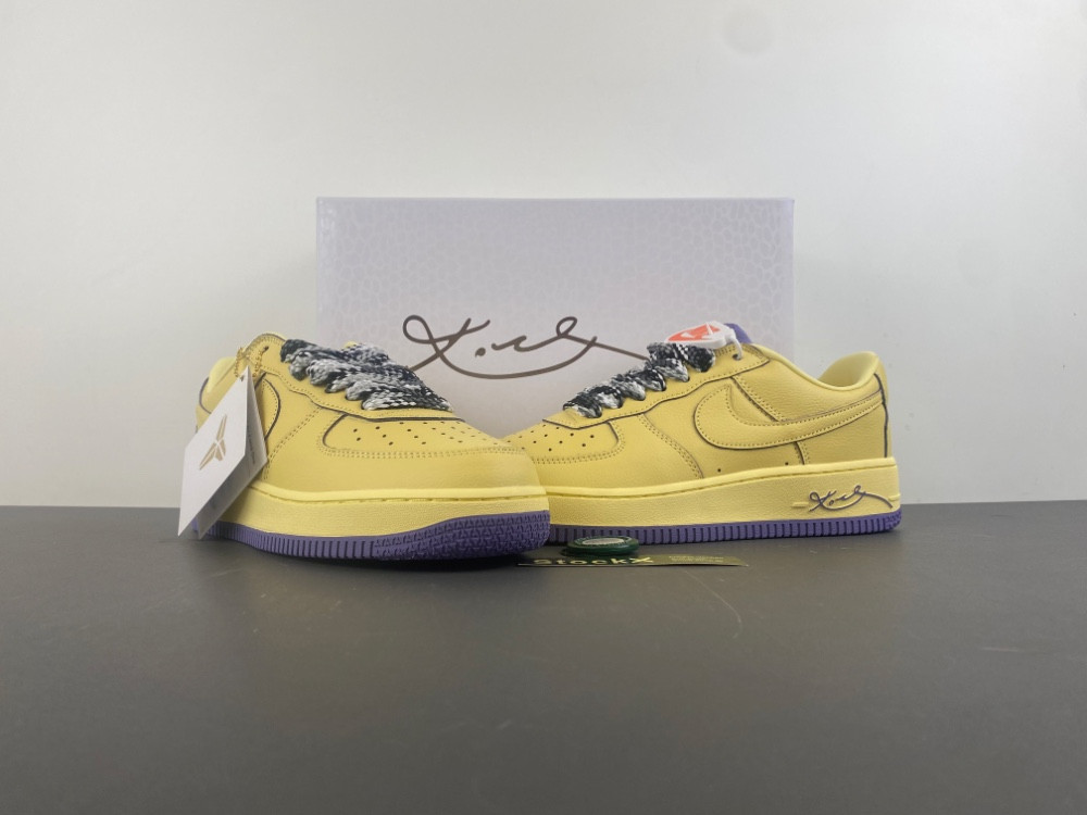 Kobe Bryant x Nike Air Force 1 Low Protro “Soft Yellow” HV9408-700