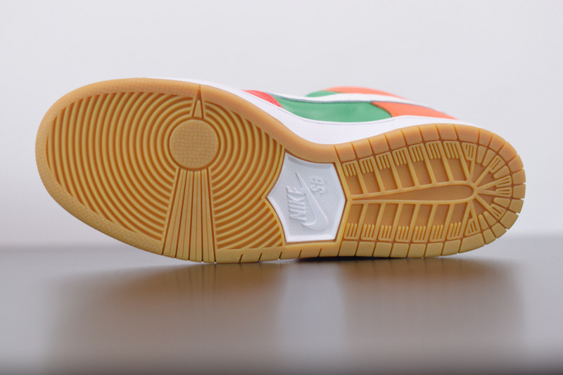 nike dunk low nike red orange green cz5130-600