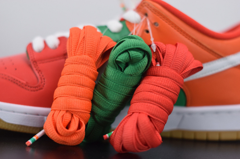 nike dunk low nike red orange green cz5130-600