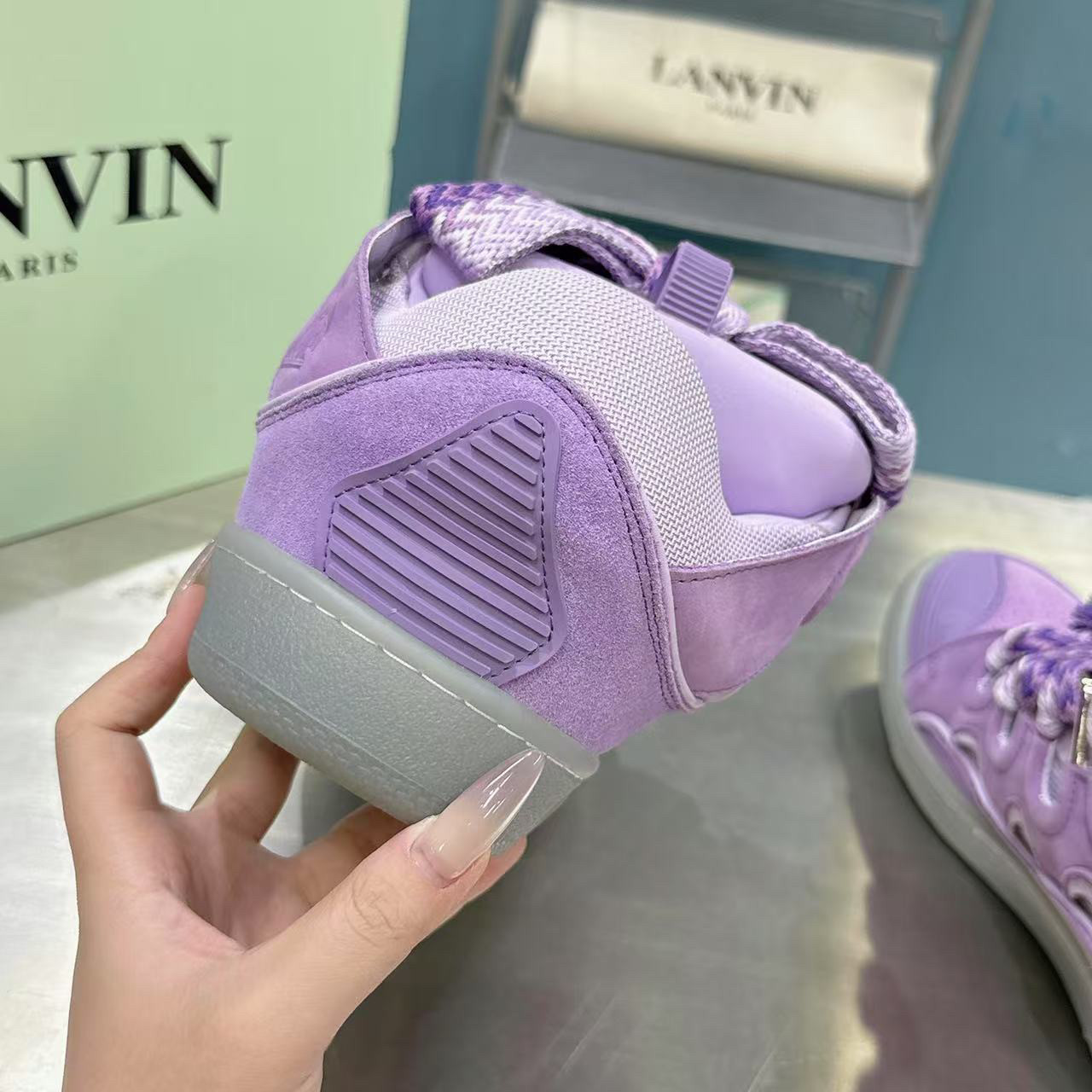 LANVIN CURB SNEAKER