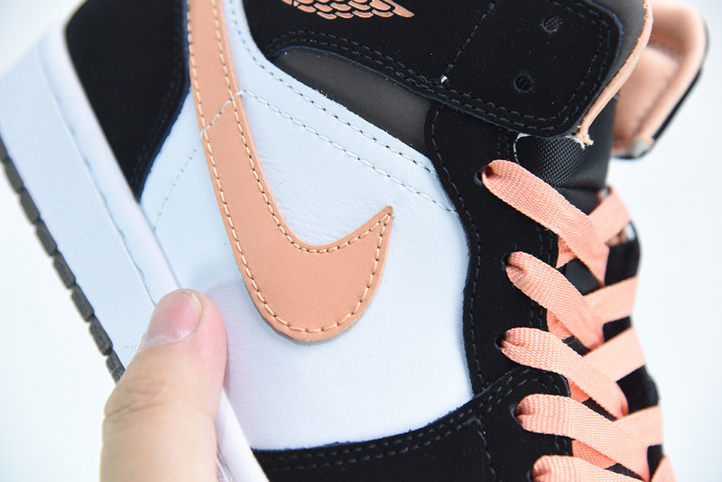 air jordan 1 mid peach mocha dh0210-100