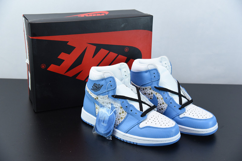 air jordan 1 S*p*e blue stars