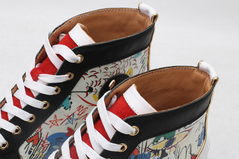 chian louin high top sneaker