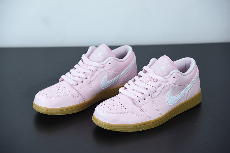 air jordan 1 low “pink gum” dc0774-601