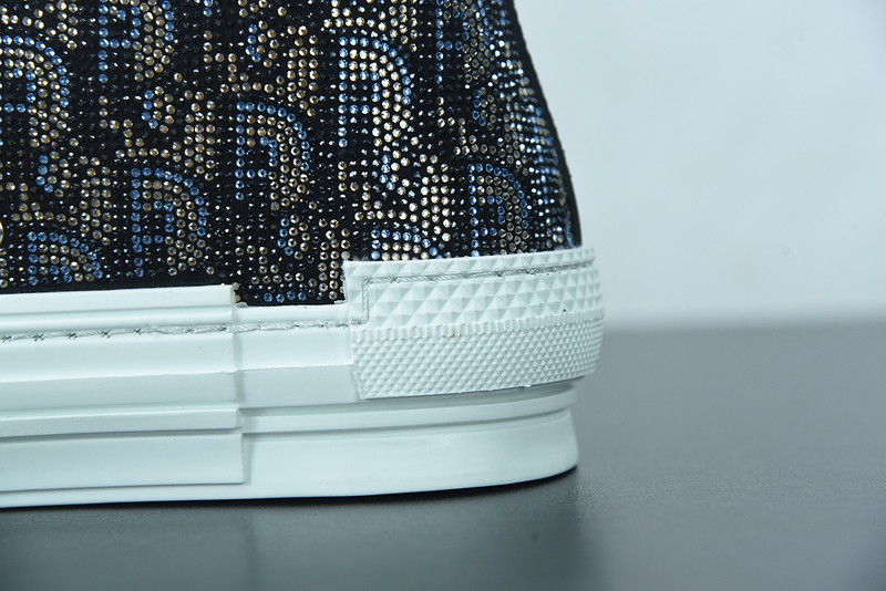 dio* b23 oblique high-top sneaker