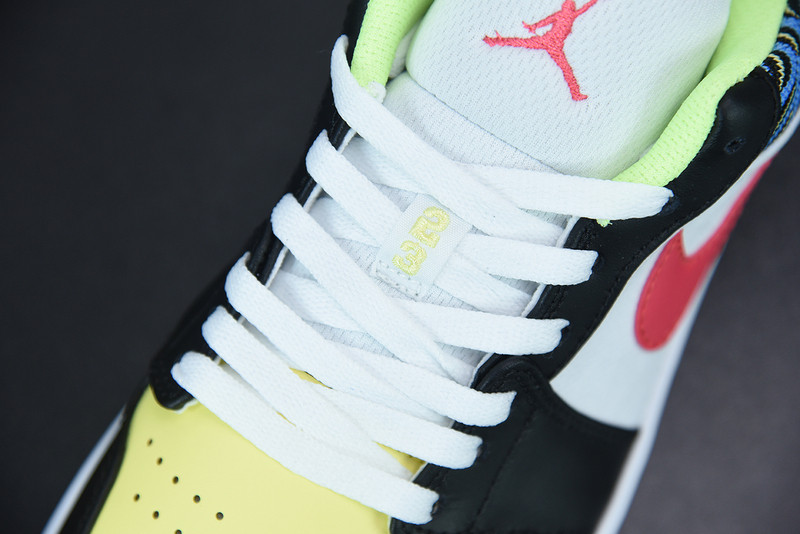 air jordan 1 low gs ‘funky patterns’ dh5927-006