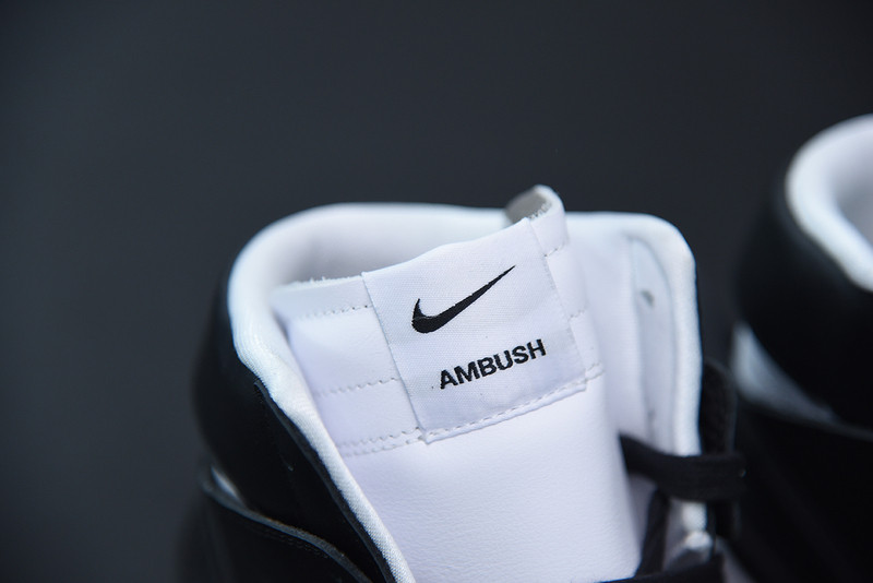 nike dunk high ambush black white cu7544-001