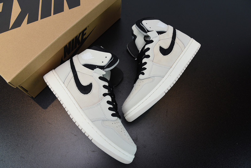air jordan 1 high zoom air cmft summit white black(w) ct0979-100