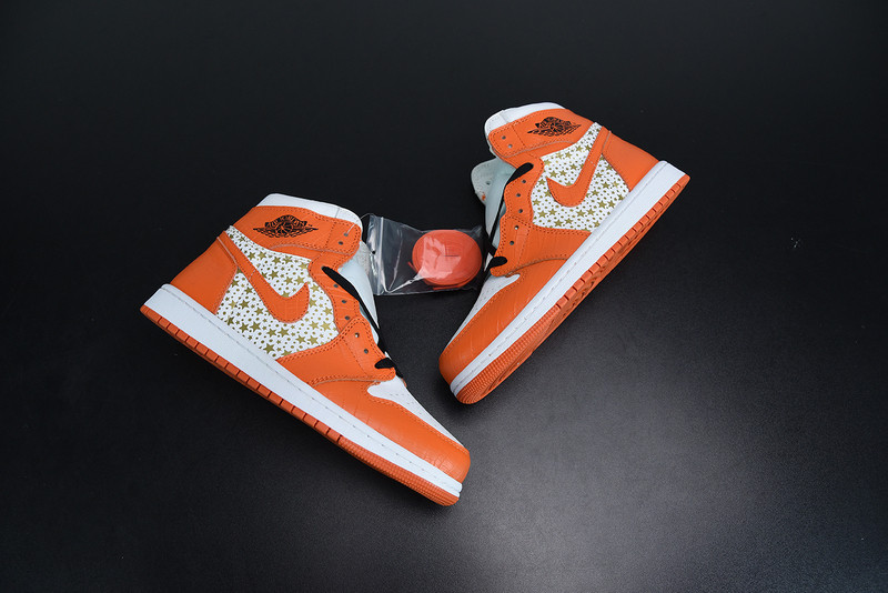 air jordan 1 S*p*e orange stars
