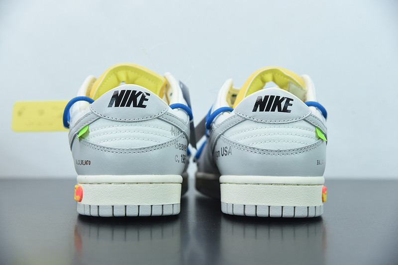 of x dunk low “10 of 50” dm1602-112