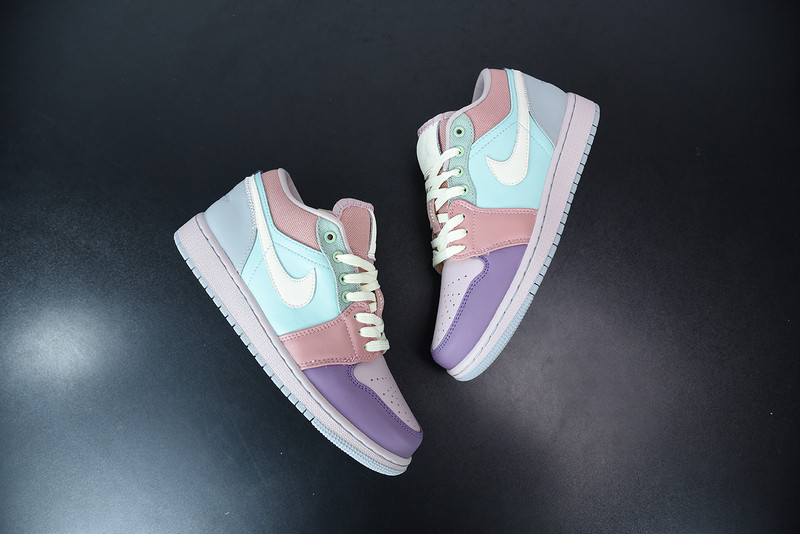air jordan 1 low multi pastel dj5196-615