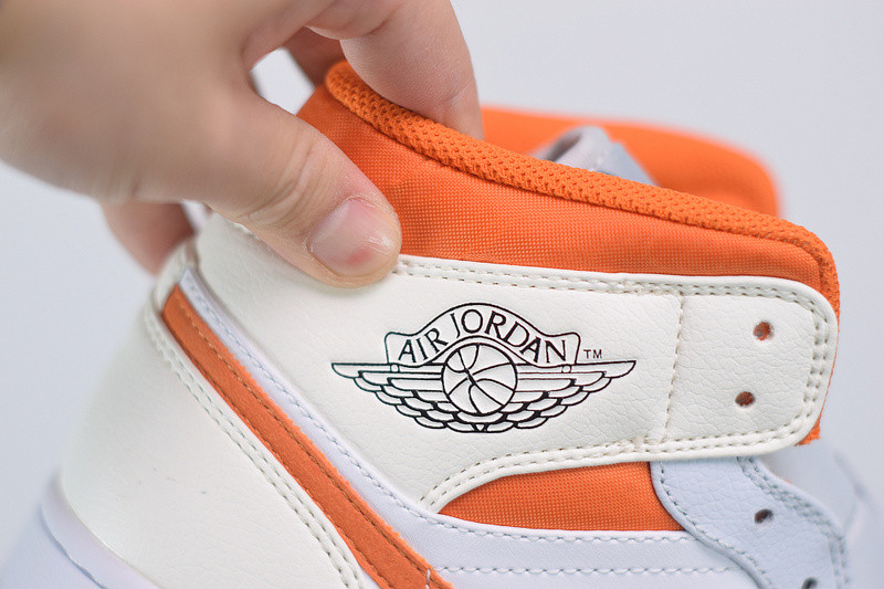 air jordan 1 mid starfish pure platinum cw7591-100