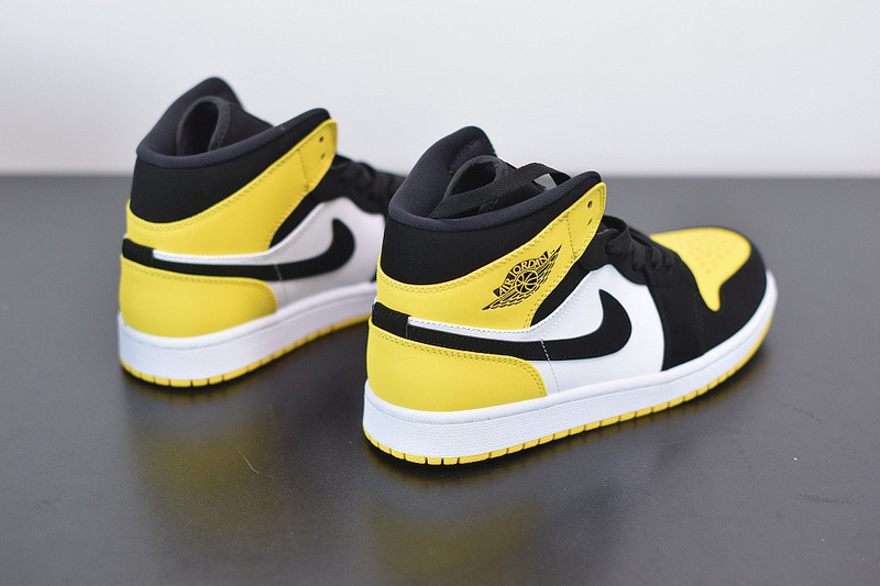 air jordan 1 mid se "yellow toe" 852542-071