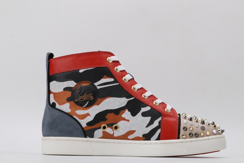 chian louin high top sneaker