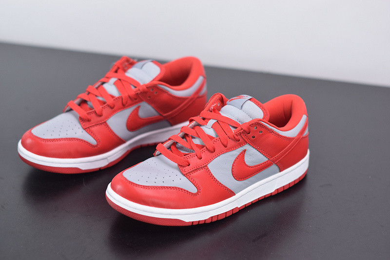 nike dunk low sp university red wolf grey cu1726-600