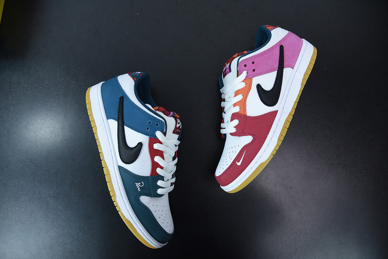 parra x nike sb dunk low dh7695-100