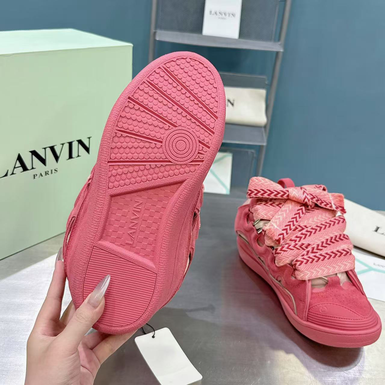 LANVIN CURB SNEAKER