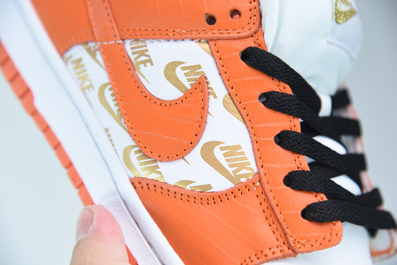 nike sb dunk low S*p*e x nike orange dh3228-181