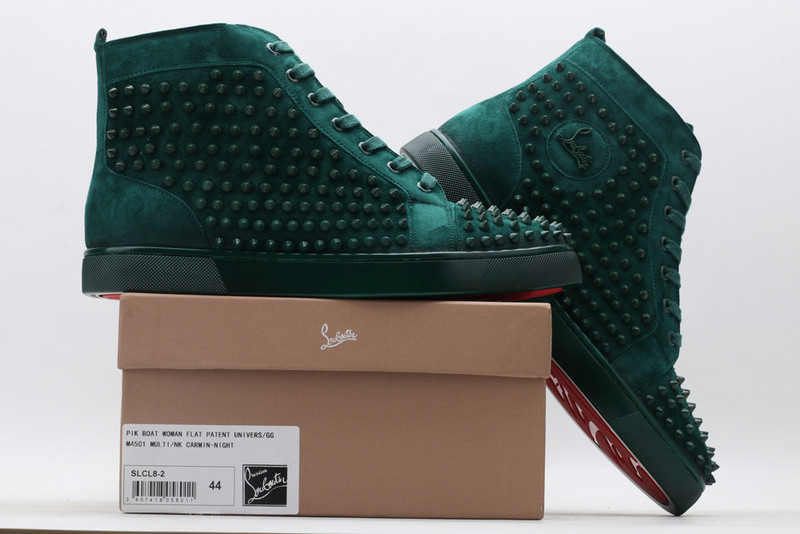 chian louin high top sneaker