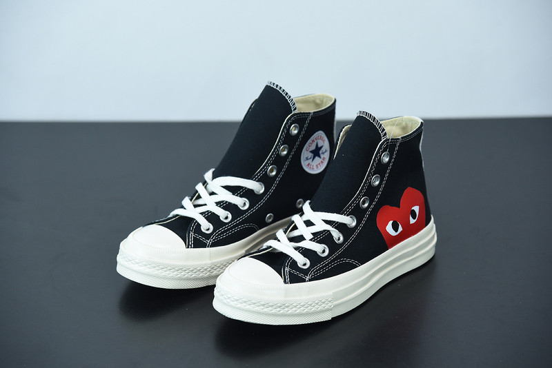 cdg play x converse