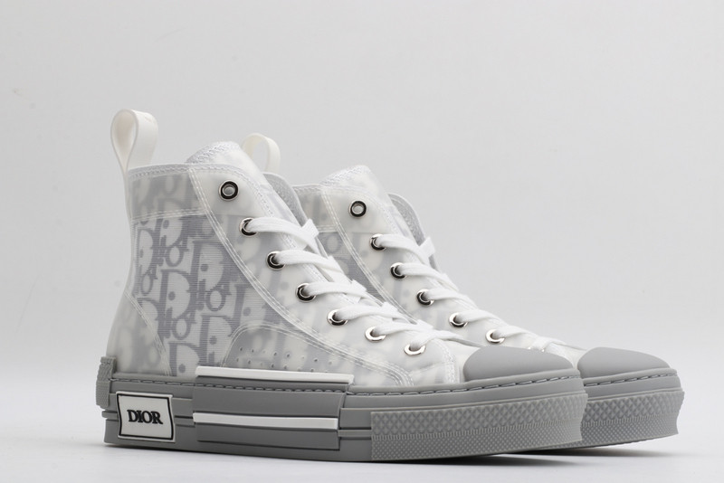 dio* b23 oblique high-top sneaker