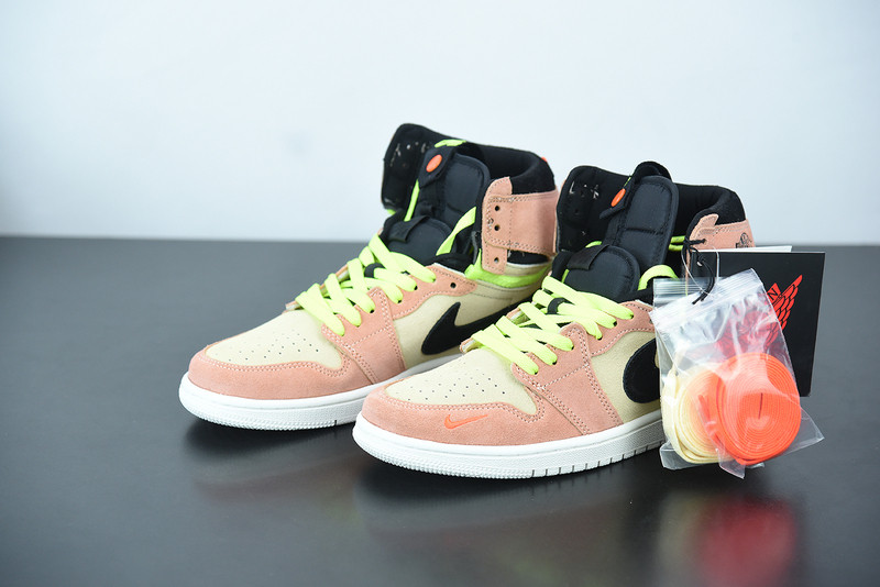 air jordan 1 high switch peach cw6576-800