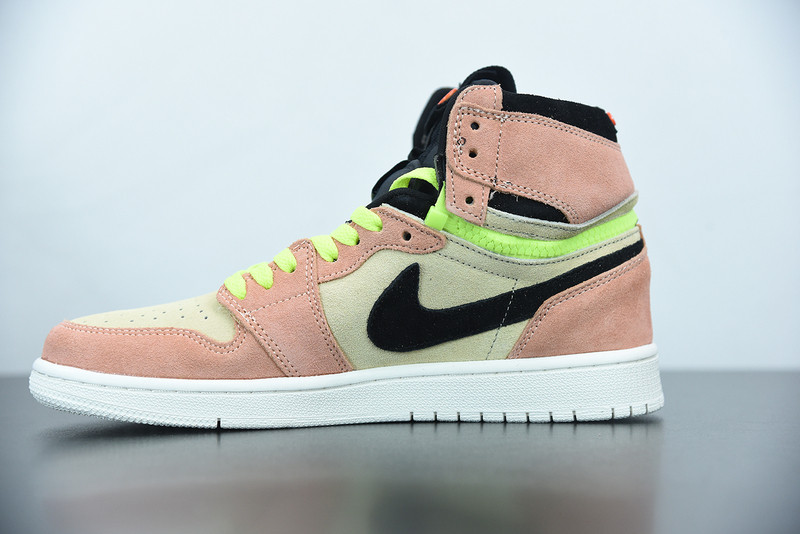 air jordan 1 high switch peach cw6576-800
