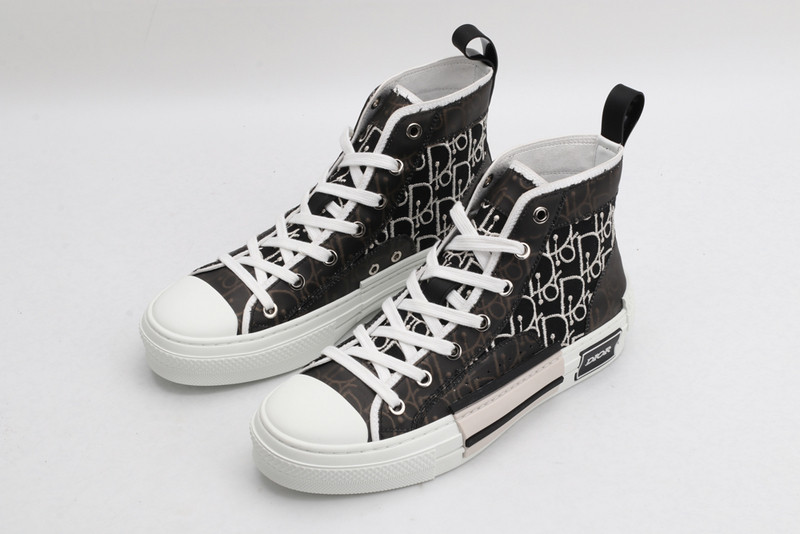 dio* b23 oblique high-top sneaker