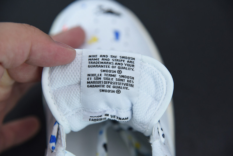 nike air force 1 low 07 lv8 paint splatter white cz0339-100