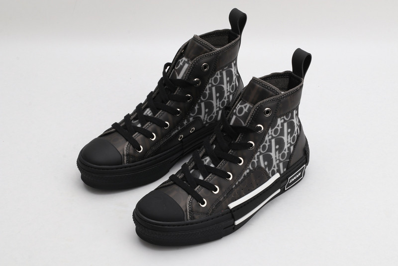 dio* x kaws b23 high-top sneakers in oblique 1012