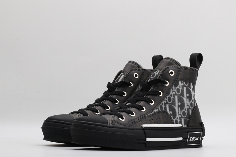 dio* x kaws b23 high-top sneakers in oblique 1012