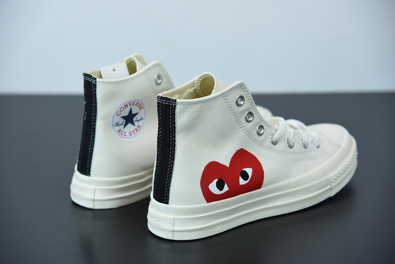 cdg play x converse