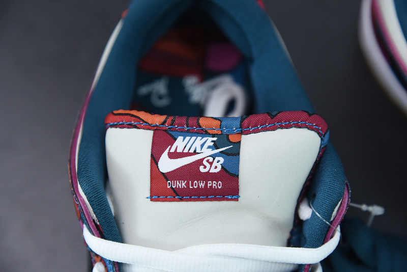 parra x nike sb dunk low pro sb abstract art