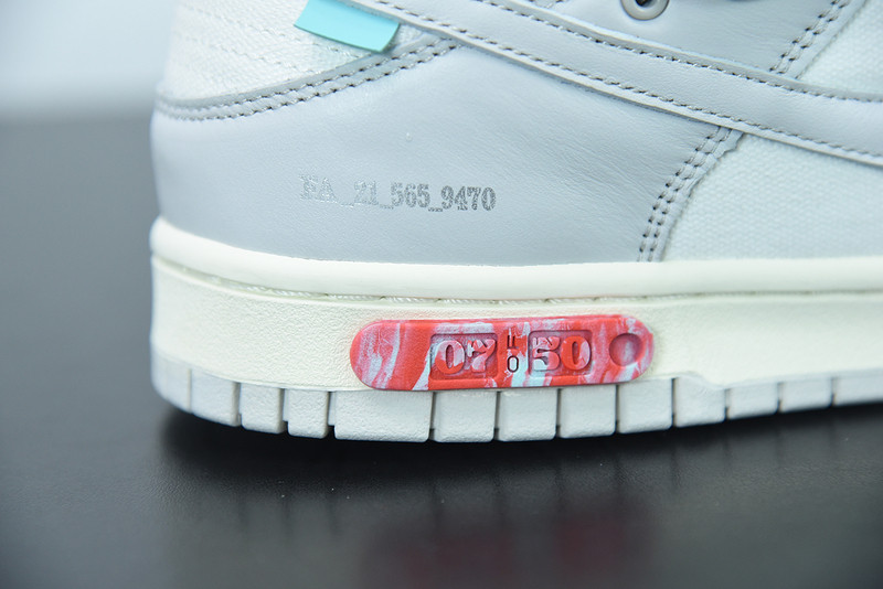 of x dunk low “07 of 50” dm1602-108
