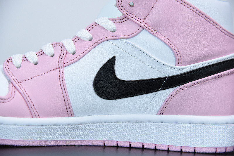 air jordan 1 mid white pink bq6472-500