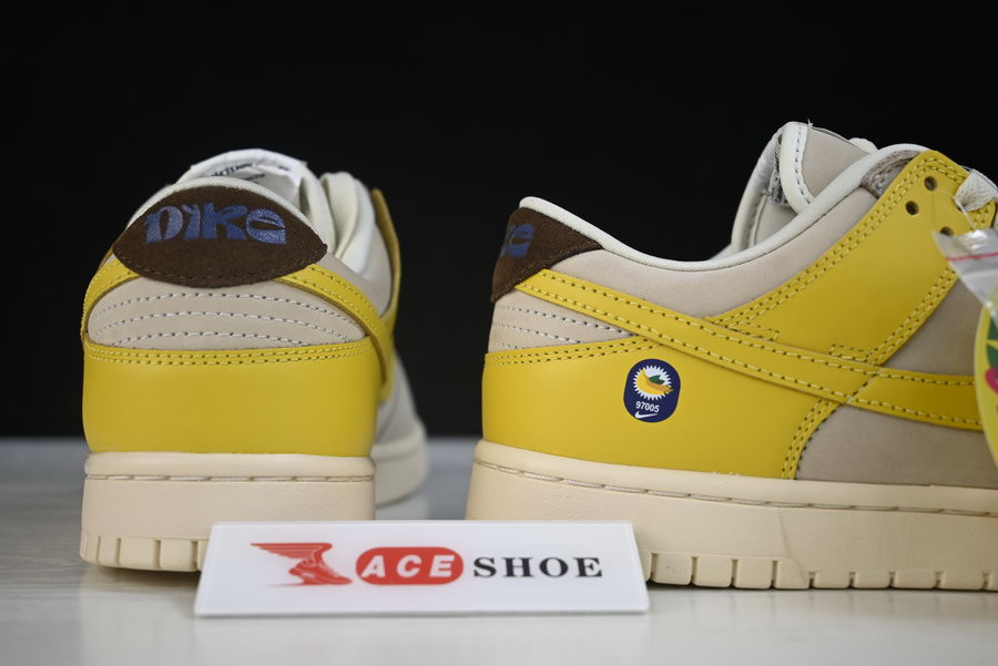 nike dunk low lx banana (w) dr5487-100