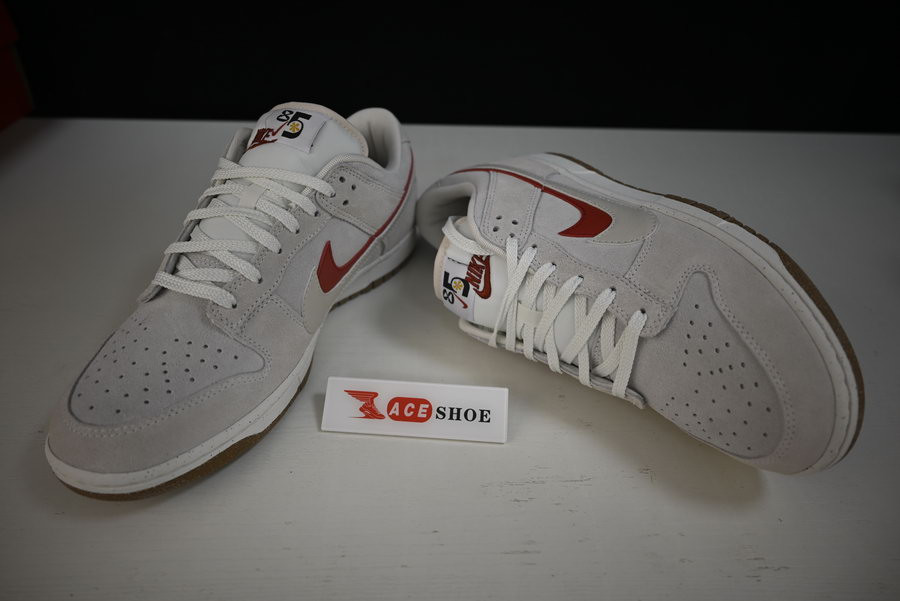 nike dunk low se 85 double swh sail orange (w) do9457-100