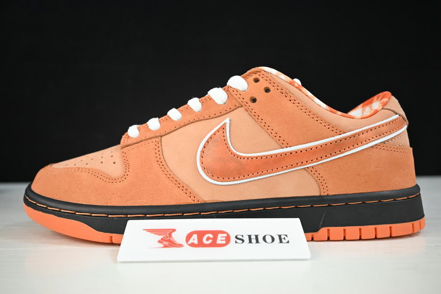 concepts x nike sb dunk low "orange lobster" fd8776-800