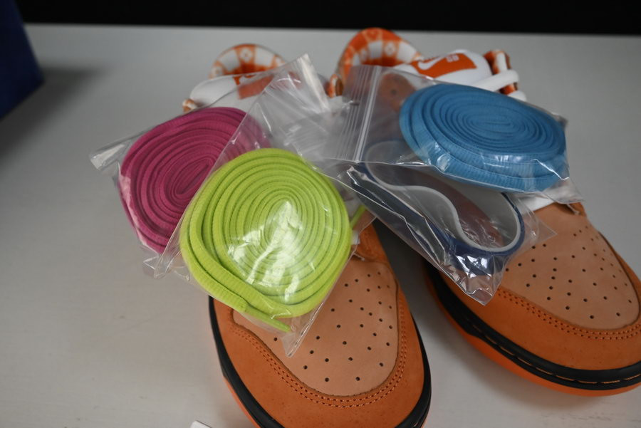 concepts x nike sb dunk low "orange lobster" fd8776-800