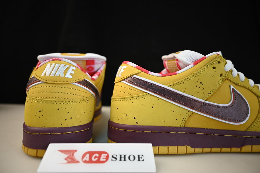 nike sb dunk low yellow lobster 313170-137566