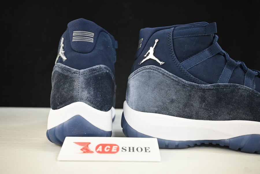 air jordan 11 velvet “midnight navy” ar0715-441