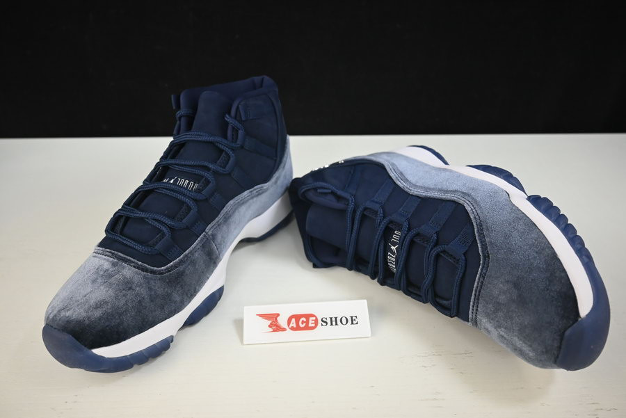 air jordan 11 velvet “midnight navy” ar0715-441