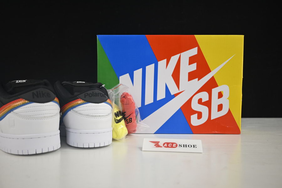 polaroid x nike sb dunk low dh7722-001