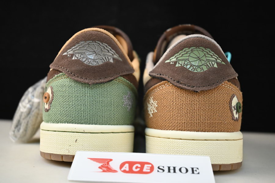 air jordan 1 low retro low og zion williamson voodoo dz7292-200