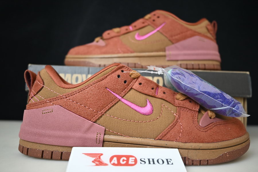 nike dunk low disrupt 2 “desert bronze” dh4402-200