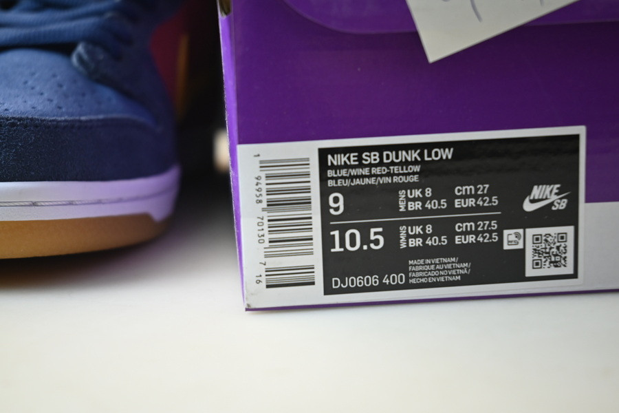 nike sb dunk low “barcelona” dj0606-400